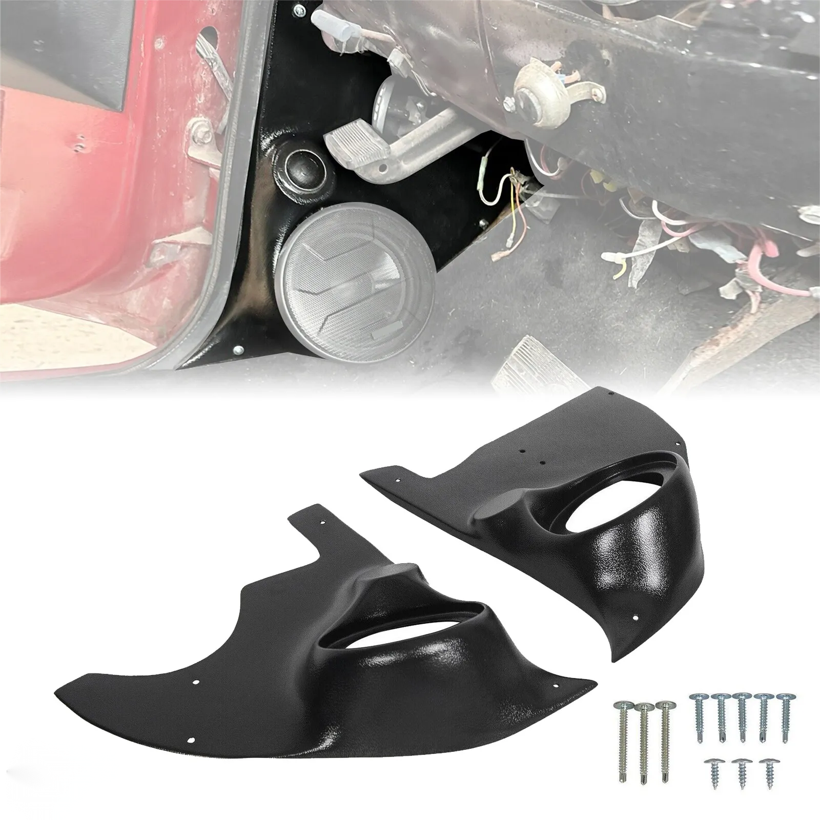 Speaker Kick Panels For 73-87 Chevy GMC Pickup Truck Jimmy Blazer Suburban