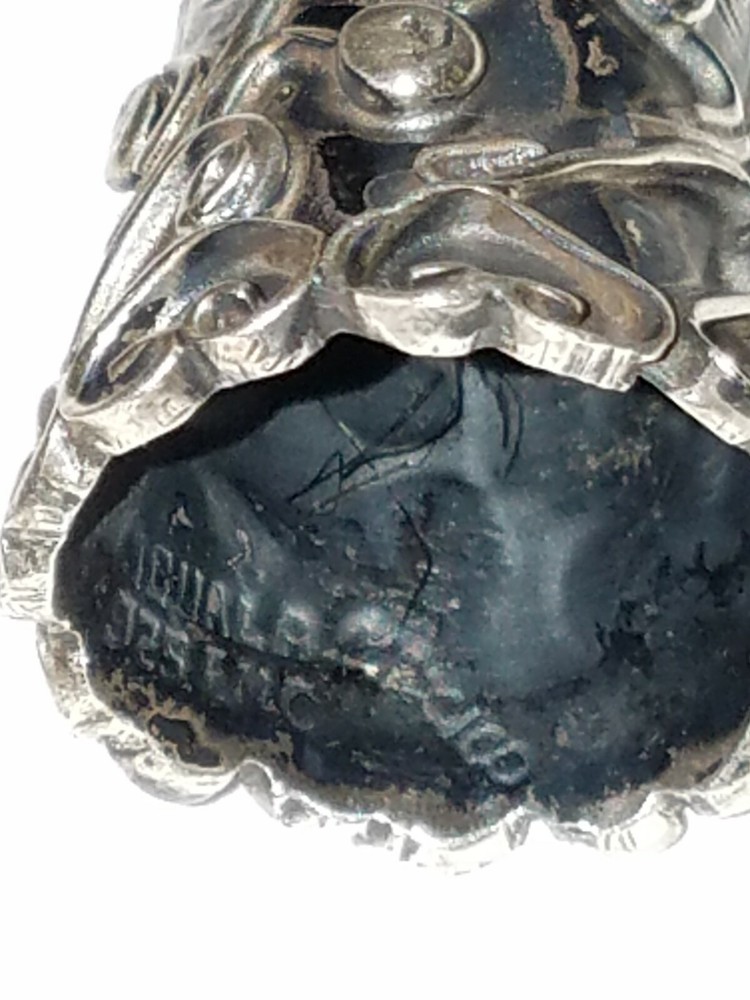 Antique Sterling Silver 925 Thimble