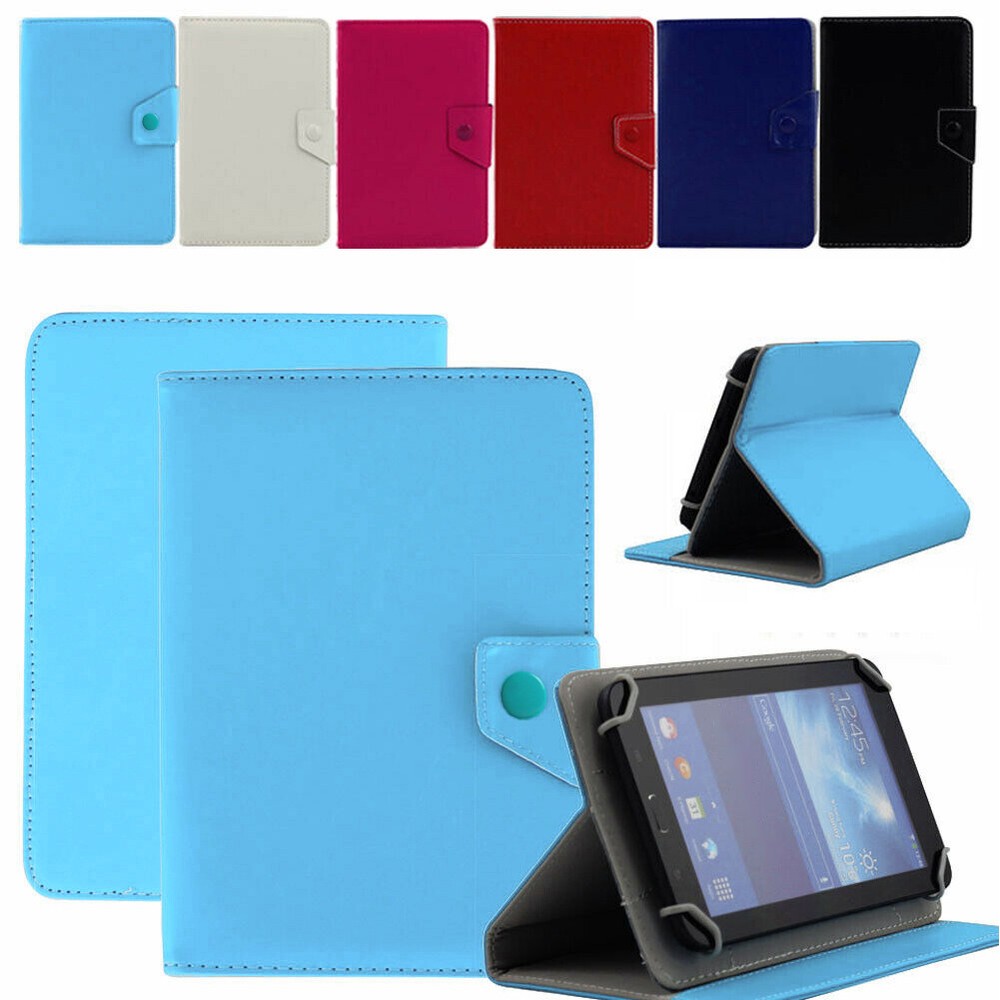 For Universal Android Tablets 7" 8" 9" 10" 10.1" Folio Leather Stand Case Cover