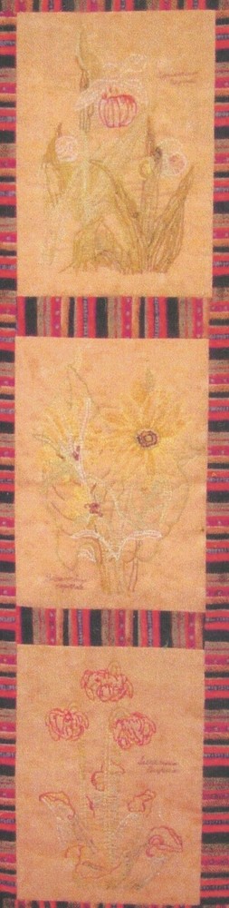 MJP Designs Victorian Wildflowers Embroidery Pattern