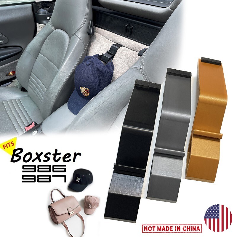 Porsche 986 987 Boxster Center Console Armrest Hat Hook Interior Accessory