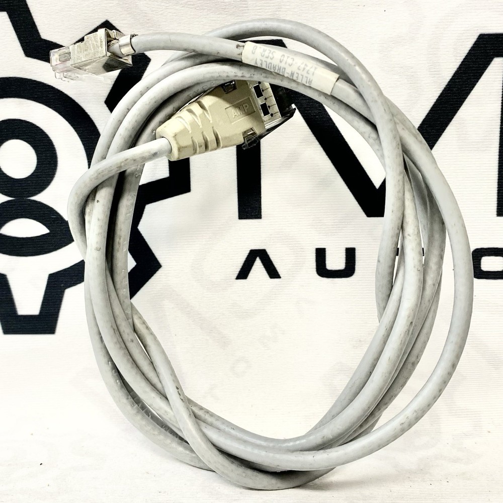 Allen Bradley 1747-C10 Programming Communication Cable SLC 500 PLC