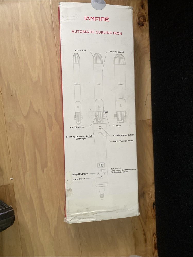 Iamfine Automatic Curling Iron 3 In 1