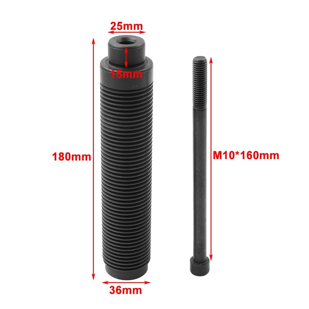 1set Wheel Balance Machine 36mm Conversion Thread Shaft Spindle Spindle 180mm
