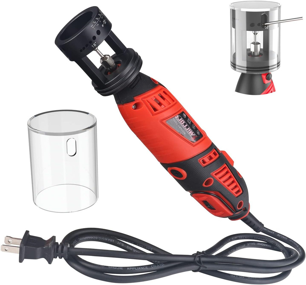 ALUMINUM Tungsten Electrode Sharpener Grinder TIG Welding Upgrade Variable Speed