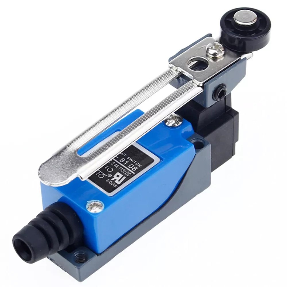 4PCS ME-8108 Limit Switch Rotary Adjustable Roller Lever Arm Mini Limit Switch