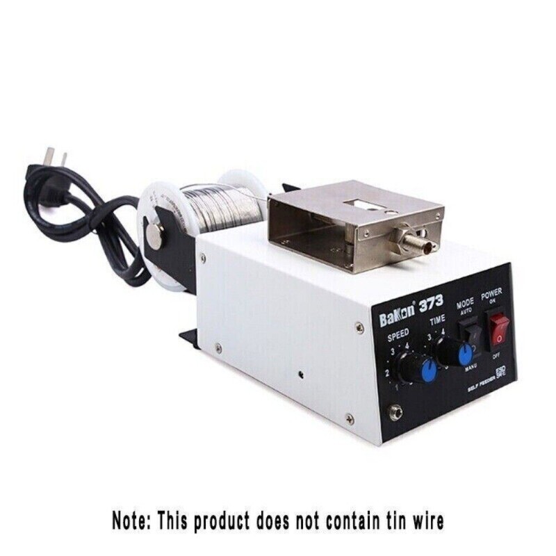 Full Automatic Tin Machine Solder Wire Feeder Soldering Iron Welding Table 220V