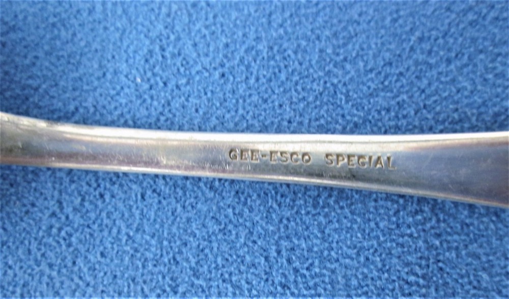 10 Gee-Esco, 6" Spoons by "Mothers" Pattern - Silver Plate Flatware