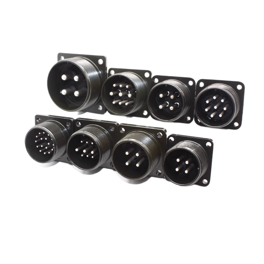 For Yaskawa Mitsubishi Servo Motor Encoder Aviation Plug 4-core/ 9-core /17-core