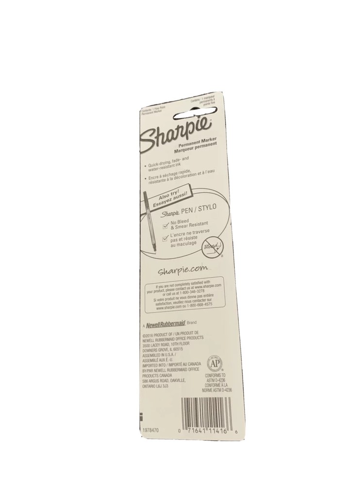 BERRY Sharpie Fine Point Permanent Marker 1 Single NEW