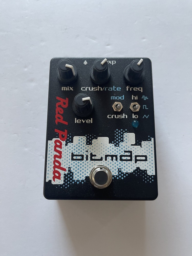 Red Panda Bitmap V1 Bitcrusher Bit Map Modulation Guitar / Bass Effect Pedal