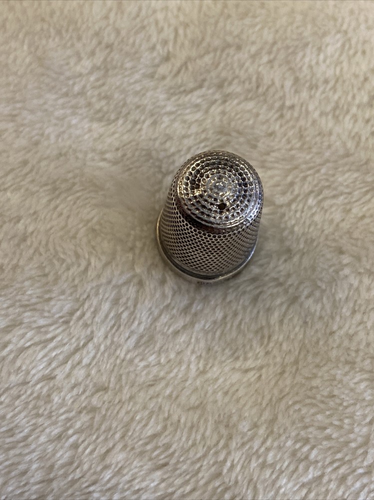 Charles Horner C. H SOLID STERLING SILVER THIMBLE No:7 - Read First