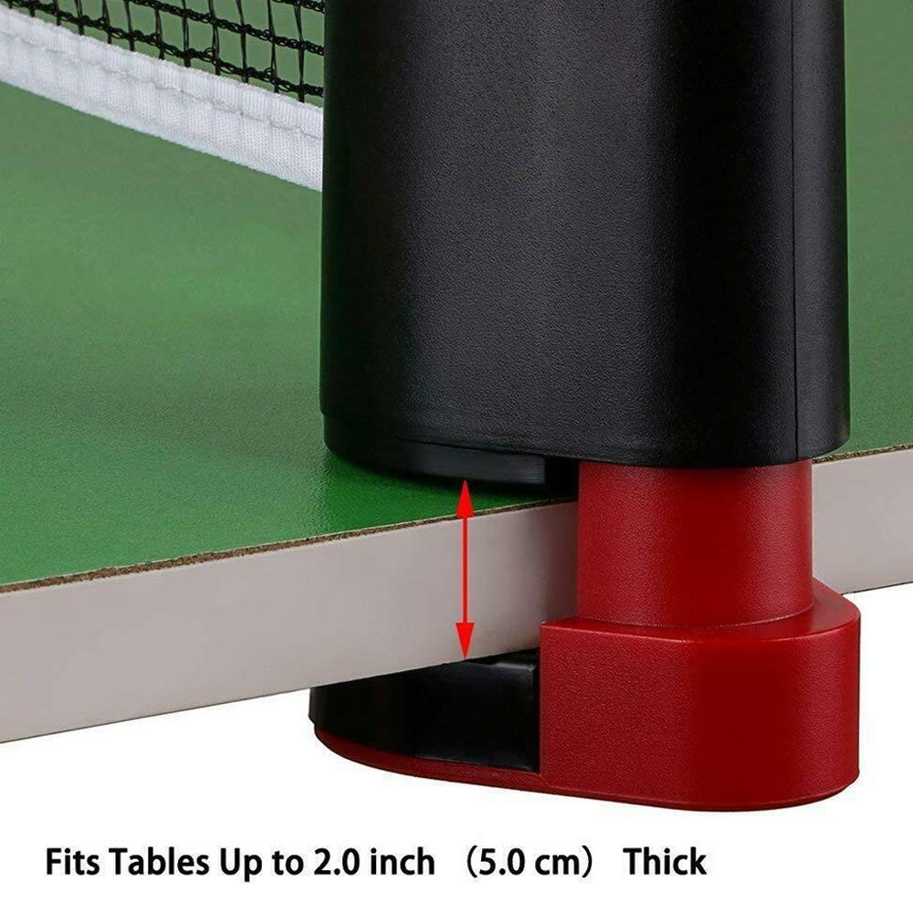 Ping Pong Nets, Table Tennis Nets Adjustable Retractable Net Ping Pong Net, M...