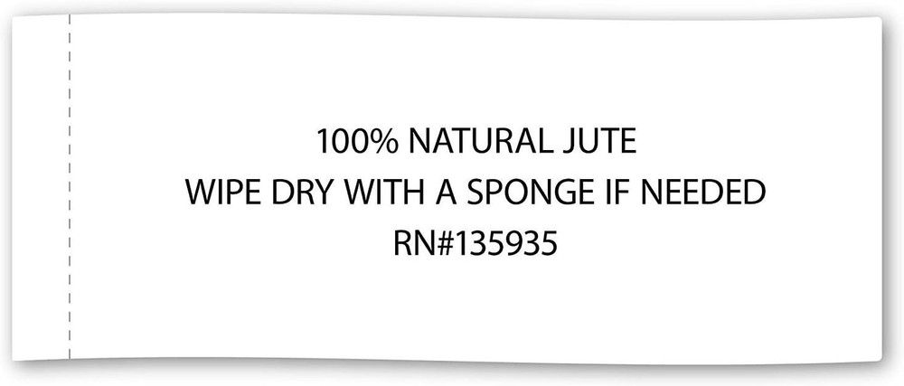 Jute Burlap Collection Kitchen Tabletop, Table Runner, 14x108, Double Border ...