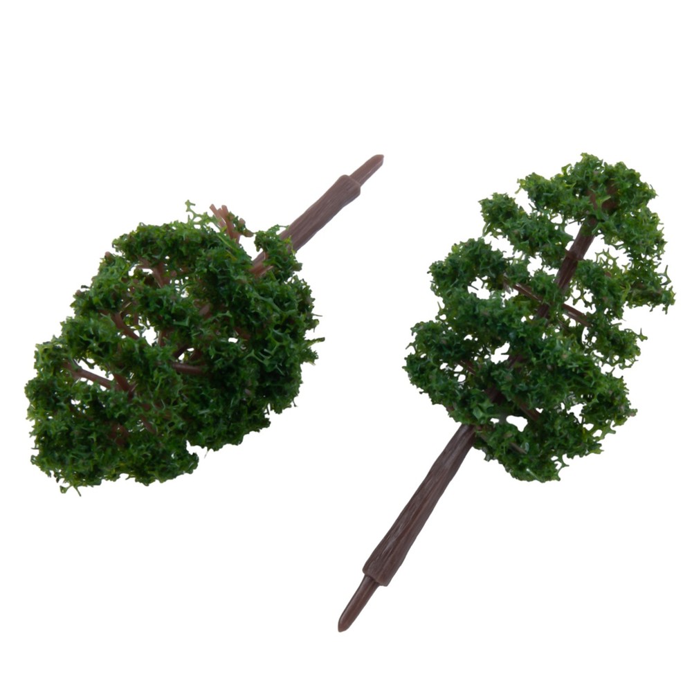 20Pcs 8CM for MINI Model Trees Landscape Decor Train Layout Accessories DIY