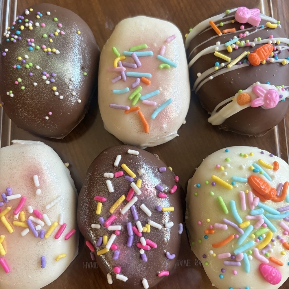 Peanut Butter Chocolate Eggs Homemade One Dozen