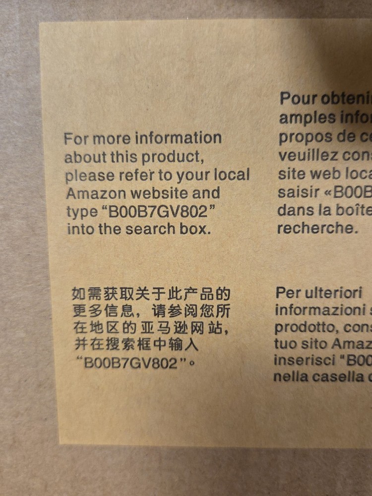 Amazon Basic Wired Keyboard and Mouse Combo New in Box