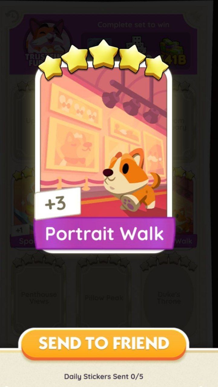 Portrait Walk. - Stickers - 5⭐⭐⭐⭐⭐ - ⚡️ Posh Pets Album ⚡️