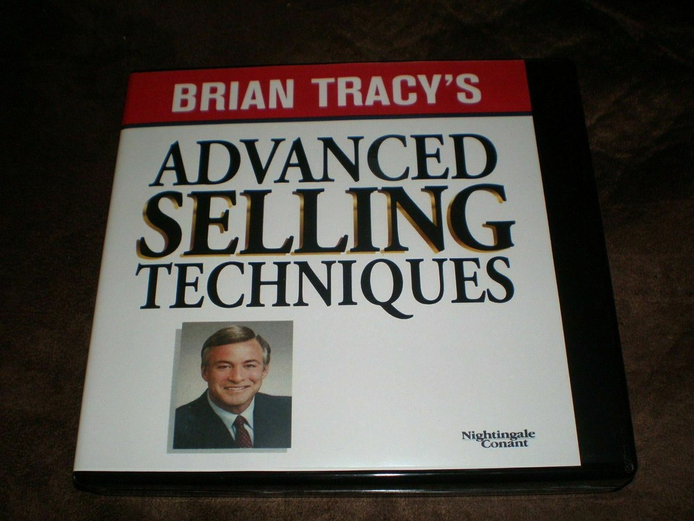 BRIAN TRACY Advanced Selling Techniques (6 CD Set + CD Workbook) UNABRIDGED