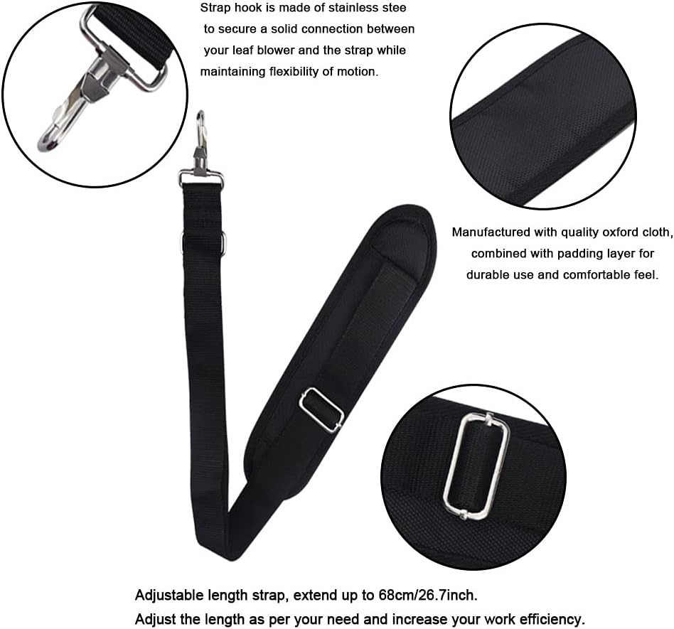 AP1500 15" Shoulder Strap for EGO 56V String Trimmer, Leaf Blower & Multi Hea...