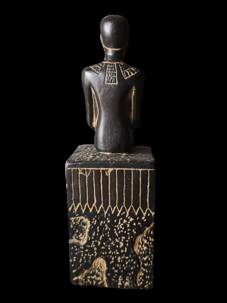Museum Imhotep Statue - Ancient Egyptian Engineer Imhotep