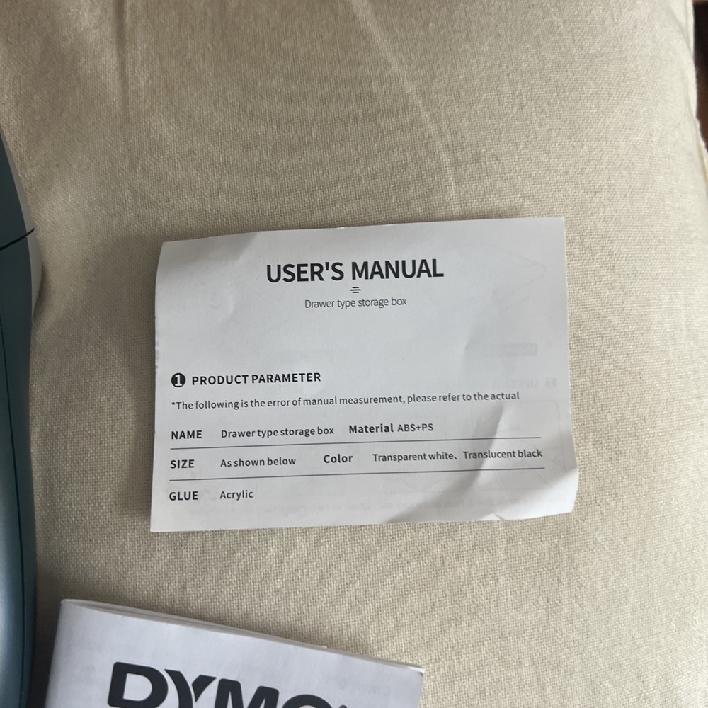 Dymo LetraTag 100H Handheld Label Maker *Clear & Backspace Button Defective*