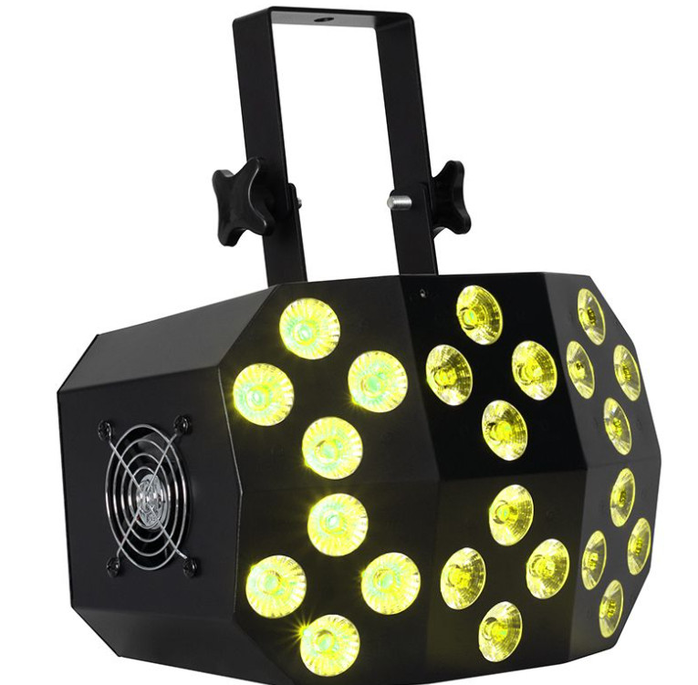 Mega Wash 24 Hex Wash Light (MEG024) - Eliminator Lighting