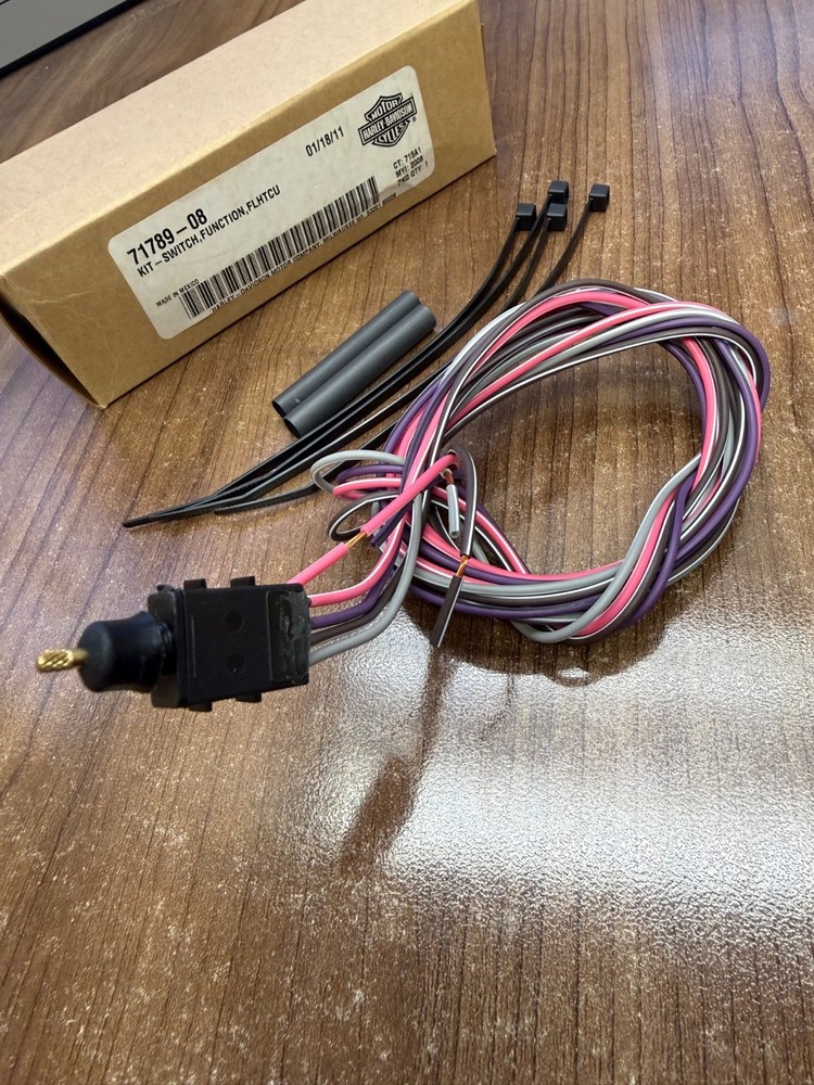 Harley-Davidson 71789-08 Switch Function Kit FLHTCU 1998-2013 New OEM