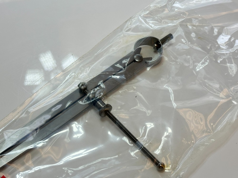 NEW Starrett 83B-12 Yankee Spring-Type Outside Divider, 12", Quick-Spring Nut