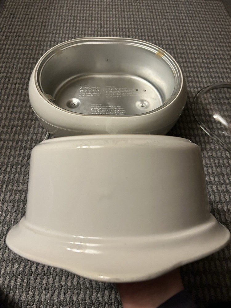 CorningWare SC-60 Electric 6 Quart Digital Programmable Crock Pot Slow Cooker
