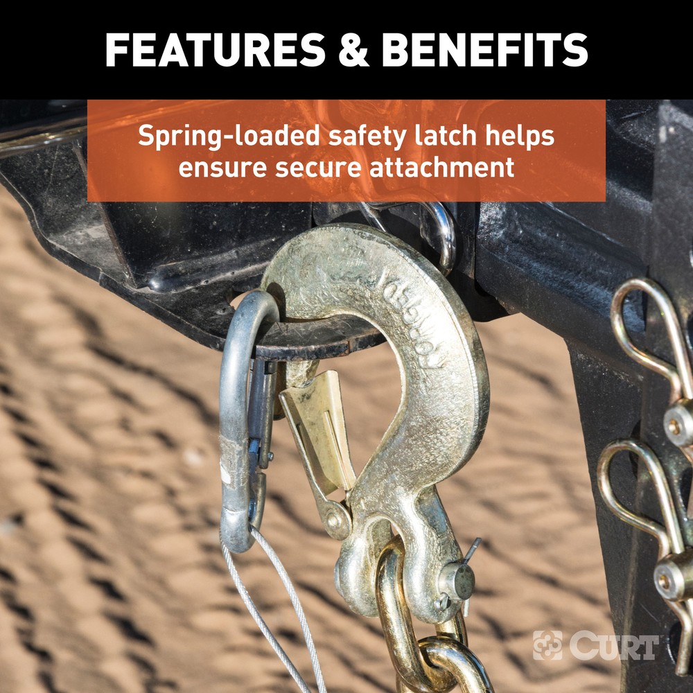 Replacement Clevis Hook Safety Latch (Fits #81950)