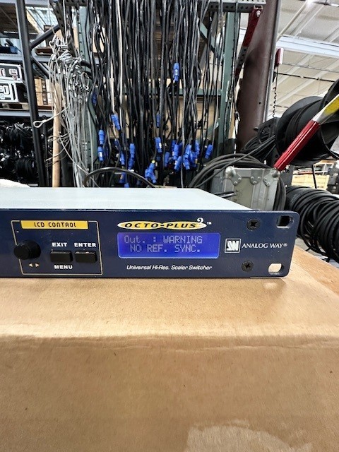 Analog Way Octo Plus2 HD video switcher scaler