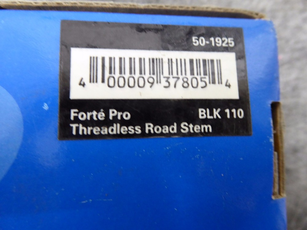 Forte Pro 50-1925 Threadless Road Stem -8*Rise New