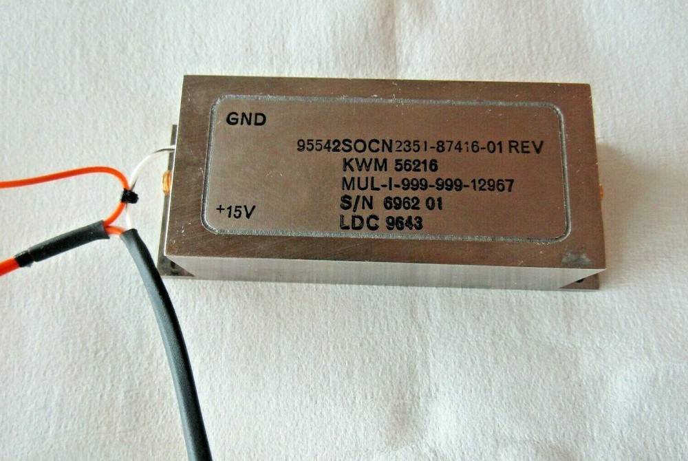 KW Microwave Filter Model 56216