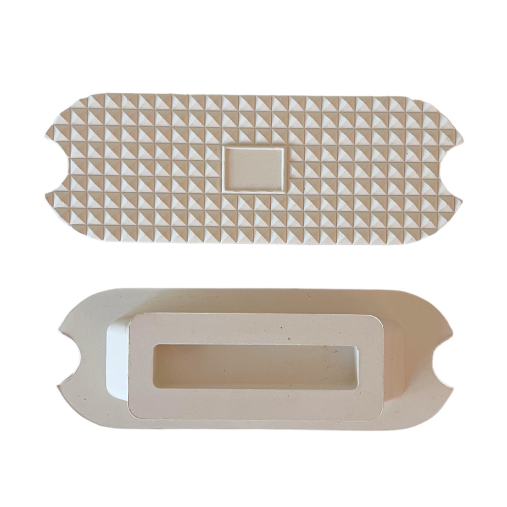 AJ Tack Stirrup Iron Rubber Pads - White