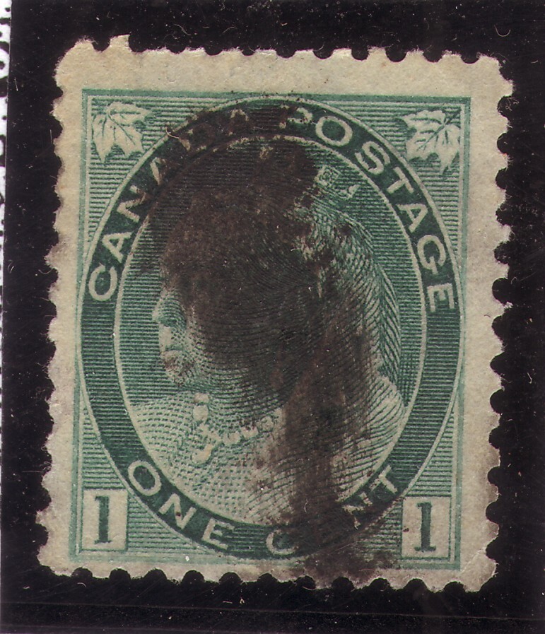 CANADA 1898-1902, Scott No. 75, Re-entry # 51