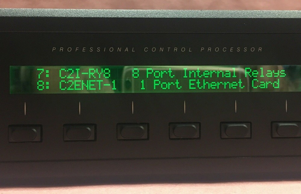 Crestron PRO2 Professional Video Control Processor C2ENET-1 C2COM-3 CNXRY-8 X 2