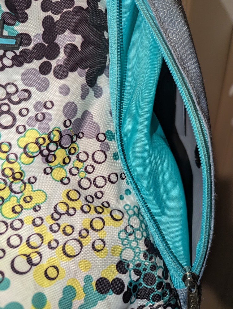 Fuel Gray Aqua Multi-Pocket XL School Backpack