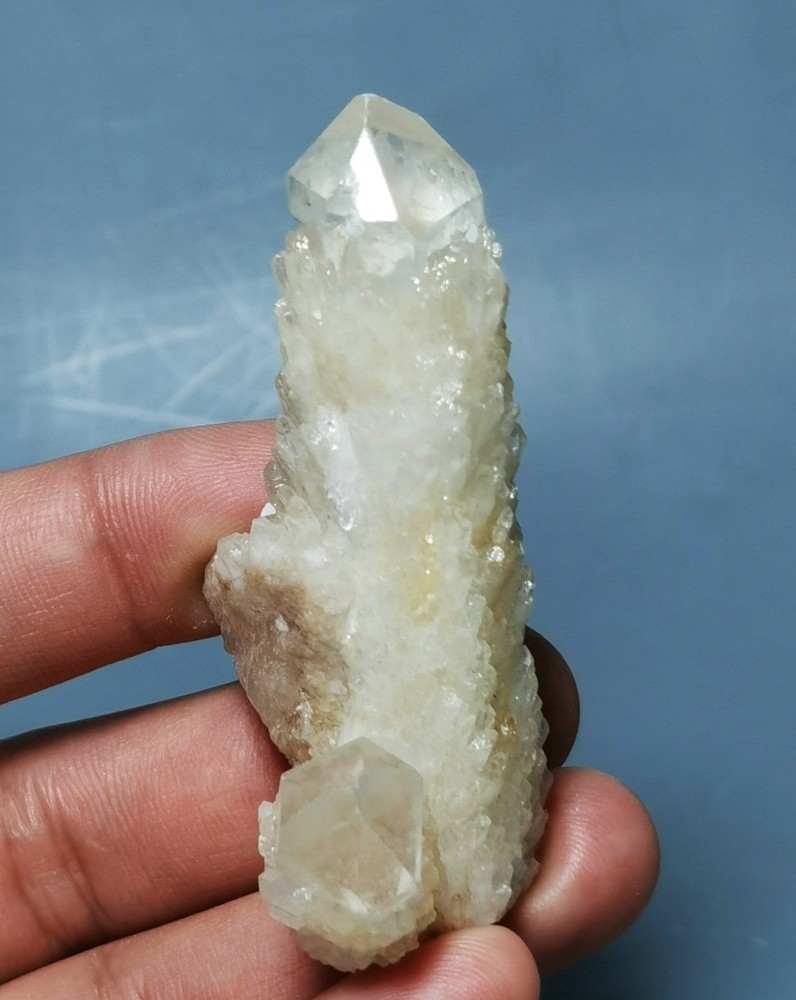 Rare Himalayan Quartz Crystal Cluster Specimen