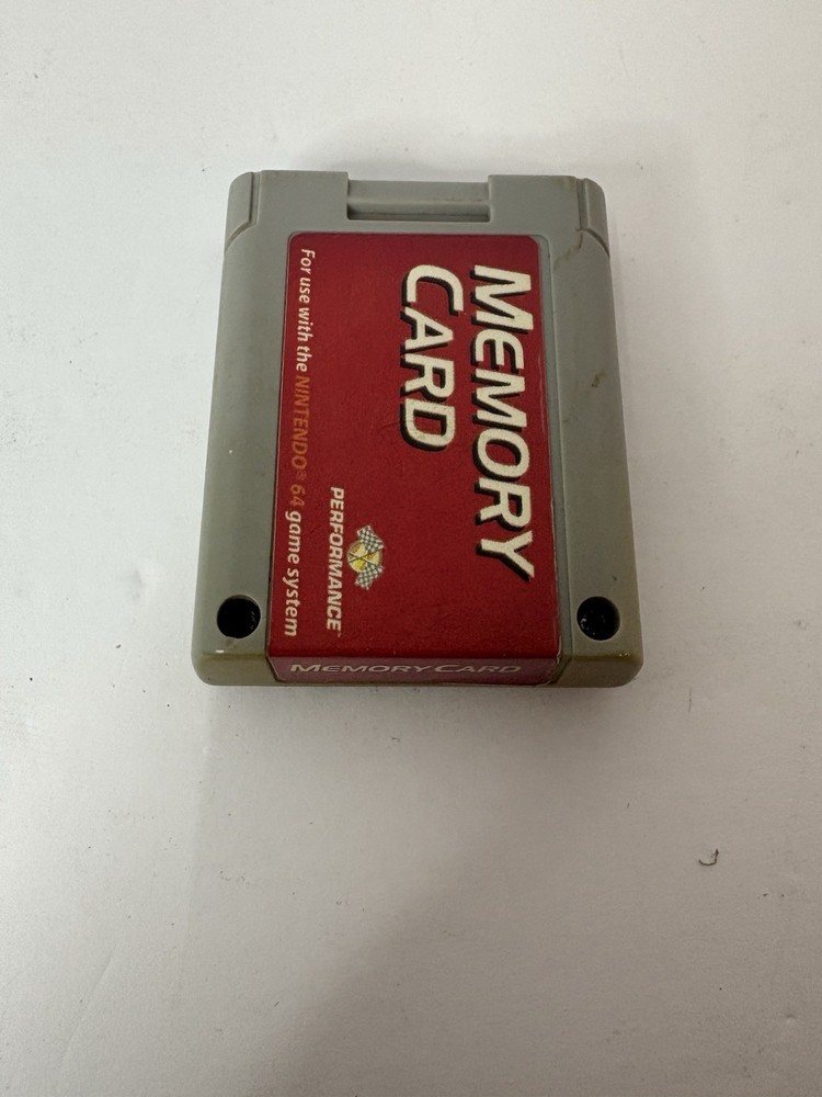 N64 Memory Card With Case