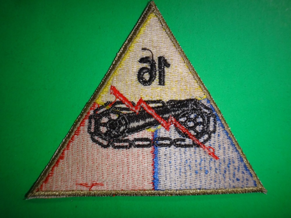 US Army 16th ARMORED Division Patch