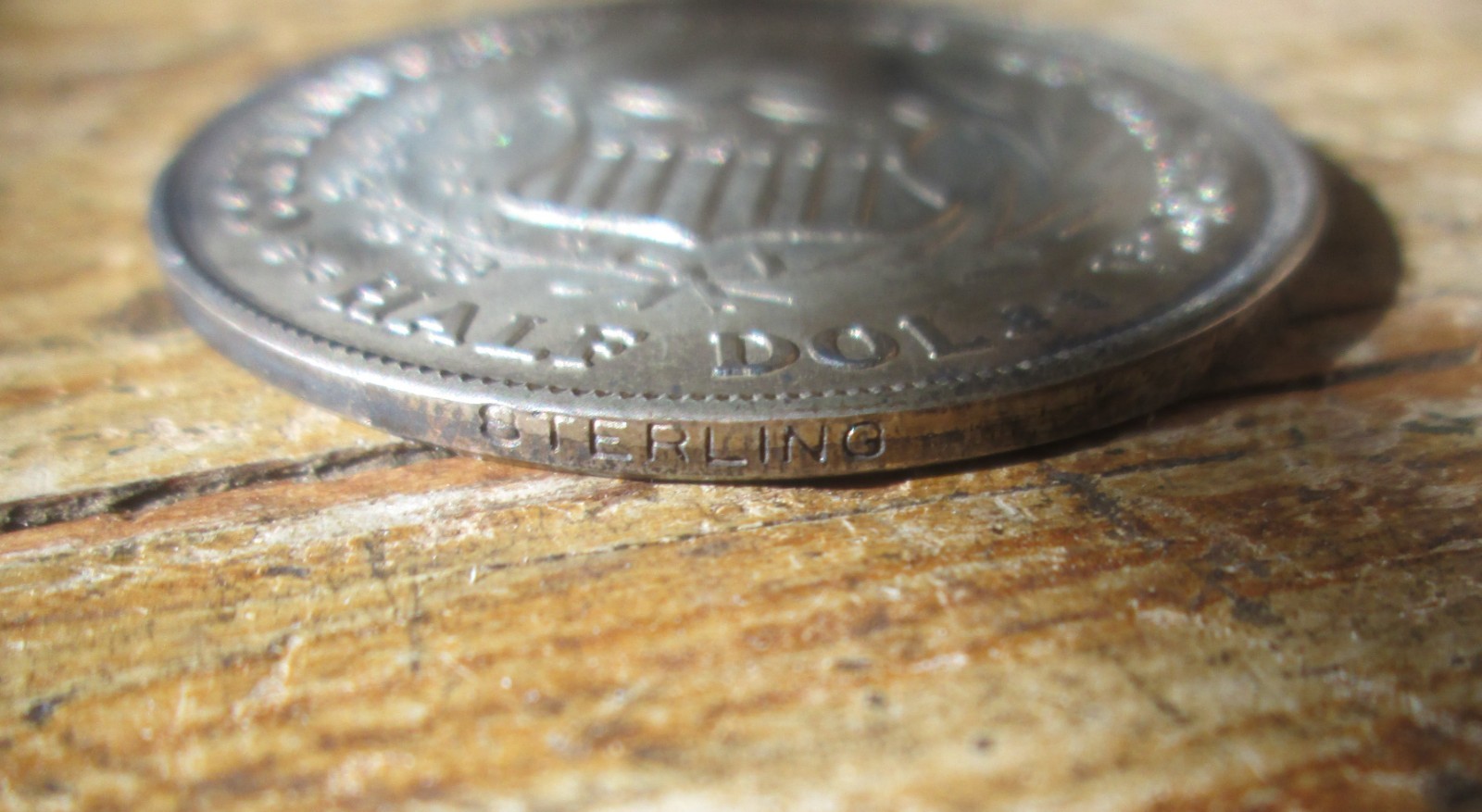 1947 C. Smith Confederate Seal So Called Half Dollar 14.8 Grams Sterling