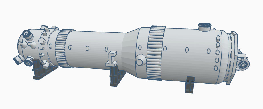 N - Nuclear Steam Generator Flat Car Load