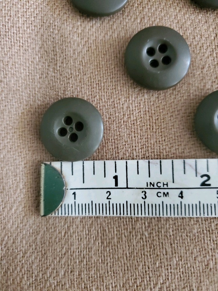 US Army Issue Buttons--5 Pack NOS--Repairs/Replacement--