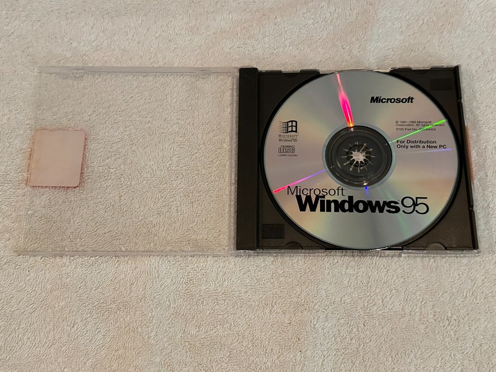 Windows 95 Companion Disc CD 1995 VTG Software