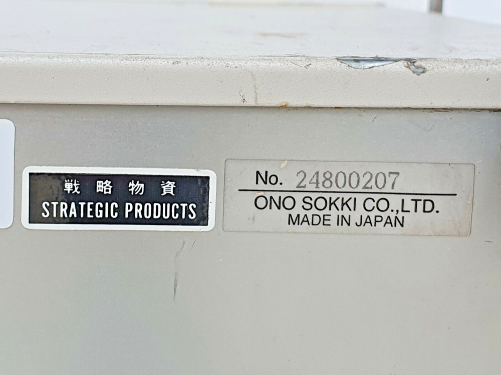 ONO SOKKI CF-5210 Multi-Purpose FFT Analyzer