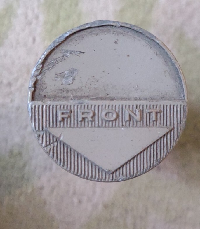 FRONT Vintage Record Spindle 45 Rpm