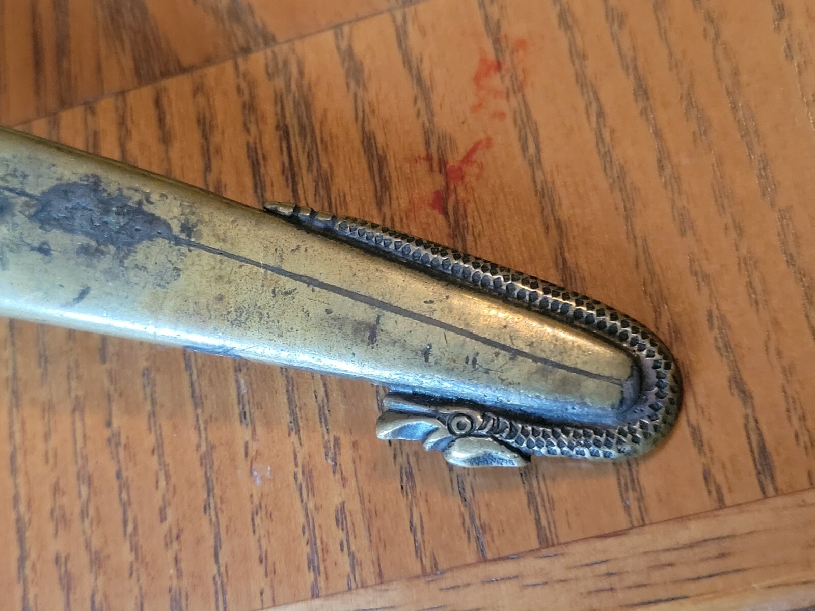 Civil War Officer's Dagger with Sheath Used Free Shipping