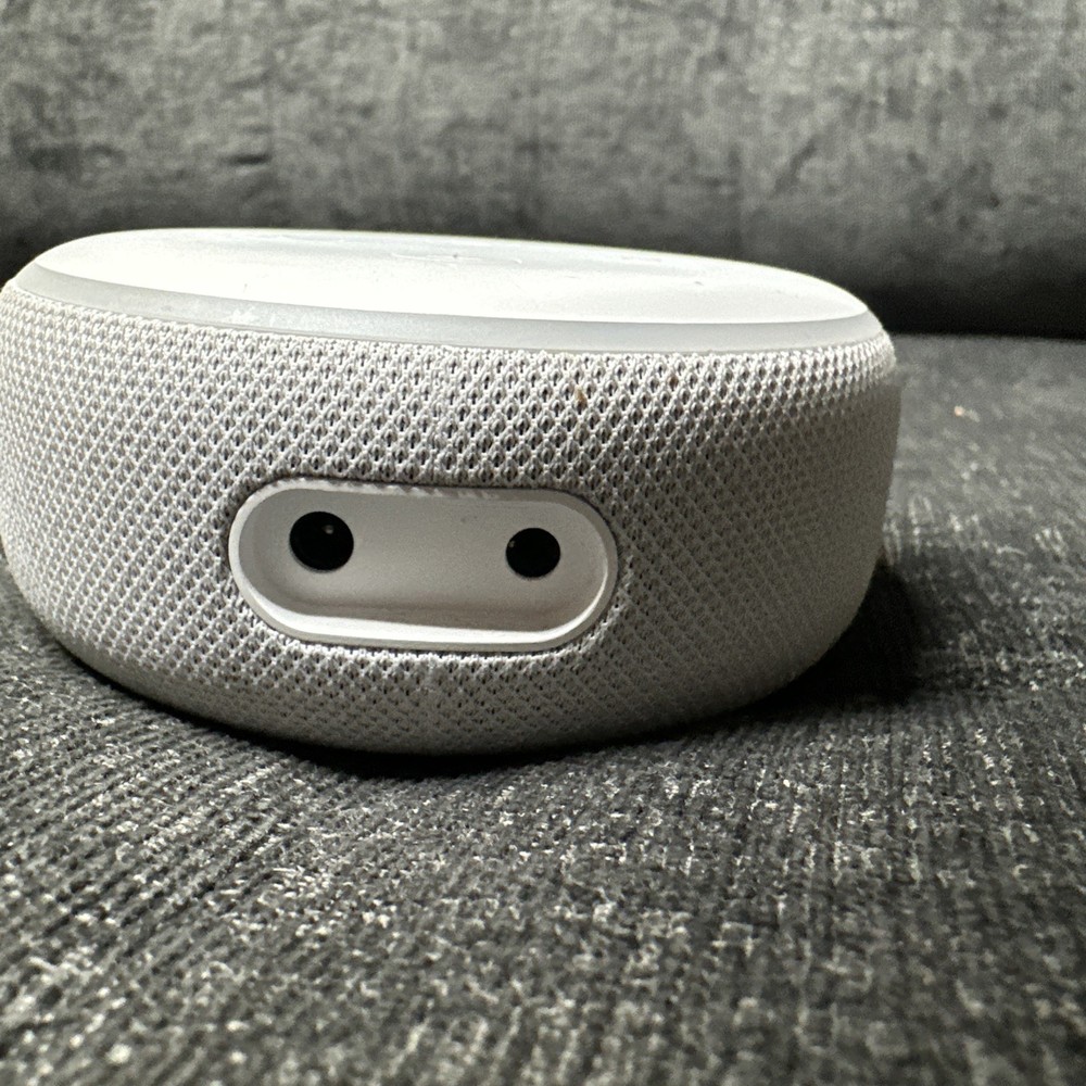 Untested - Amazon Echo Dot 3rd Gen (C78MP8) Unit Only No Power Cord Used White