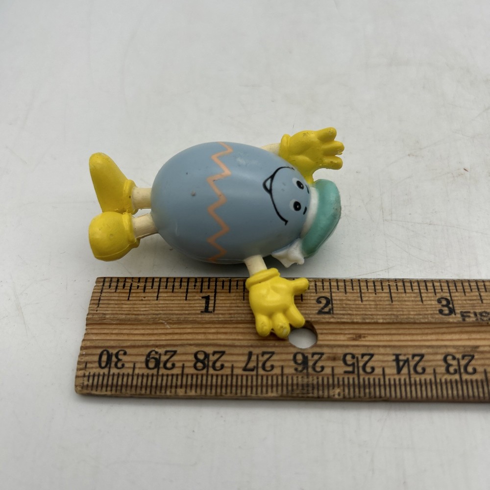 Blue Humor 2” Easter Egg Bunny Rabbit Figurine